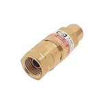 TORCH END Fuel FLASHBACK ARRESTOR WITH 3/8" BSP LEFT HAND THREADS; SUITS AIR /LPGHANDLE.