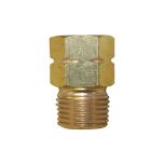 Adaptor Left Hand, 9/16 Female to 5/8 UNF Male