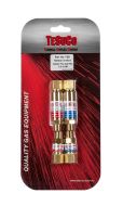 Flashback Arrestor Oxygen/Fuel Standard Flow Reg / Torch End 5/8-18 UNF Quad Pack