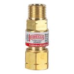 Flashback Arrestor Fuel Gas Standard Flow Torch End 5/8-18 UNF