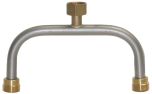 LPG 2 Burner Manifold Inlet: 20 x 1mm RH FM To Suit Broad Flame Burners