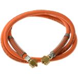 Gas Stop Hose Set Complete Length 2 Metres Inlet / Outlet 22x1.5mm LH FM