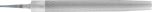 Half Round Tapered File - No Handle - 1152 SP 250 mm C3