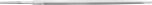 Extra Slim Taper Saw File - No Handle 1238 125 mm C2