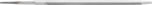 Extra Slim Taper Saw File - No Handle 1238 150 mm C2