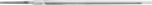 Ultra Slim Taper Saw File - No Handle 1239 125 mm C2