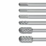 Cylindrical Radius Burrs WRC 6mm Shank - Tungsten Carbide