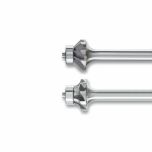 Edge & Radius Burrs with Bearing Guide 6mm Shank - Tungsten Carbide