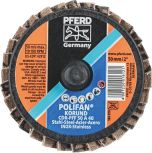 COMBIDISC Mini POLIFAN Abrasive Discs Aluminium Oxide - CDR Type
