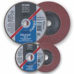 POLIFAN Flap Discs Premium SG Aluminium Oxide - STEEL / INOX