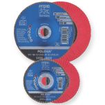 POLIFAN STRONG - Flap Discs Premium SG COOL Ceramic STEELOX - STEEL / INOX Stainless Steel