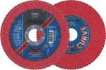 POLIFAN CURVE Flap Discs SGP Ceramic - STEEL / INOX
