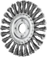 Wheel Brushes RBG - Twist Knot STEEL Wire - Various Sizes