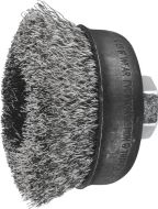 Cup Brushes TBU - Crimped INOX Wire - Various Sizes