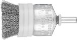 Pencil Brushes 6mm Shaft Mounted PBUR - Crimped STEEL Wire Limiting Rings - Various Sizes