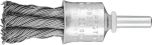 Pencil Brushes 6mm Shaft Mounted PBG - Twist Knot STEEL Wire - Various Sizes