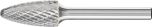 Tree Radius End Burr RBF 6mm Shank RBF 1225/6 TOUGH