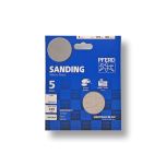 5 Pack paper Velcro Discs - Aluminium Oxide - 125mm No Hole - Various Grits