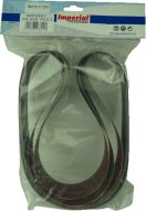 Mini Pack of 3 Linishing Belts - Aluminium Oxide 50 x 914mm - Various Grits