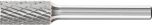 Cylindrical End Cut Burr ZYAS 6mm Shank ZYAS 1020/6 C3 PLUS