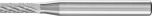 Cylindrical Burr ZYA 6mm Shank ZYA 0413/6 C3 PLUS
