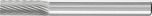Cylindrical Burr ZYA 6mm Shank ZYA 0616/6 C5