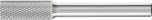 Cylindrical Burr ZYA 6mm Shank ZYA 08 20/6 MICRO