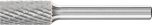 Cylindrical Burr ZYA 6mm Shank ZYA 1020/6 C3 PLUS