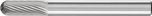Cylindrical Radius Burr WRC 6mm Shank WRC 0616/6 C5