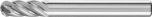 Cylindrical Radius Burr WRC 6mm Shank WRC 0616/6 INOX