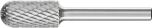 Cylindrical Radius Burr WRC 6mm Shank WRC 1225/6 C3 PLUS