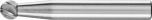 Ball Shape Burr KUD 6mm Shank KUD 0605/6 INOX