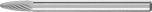 Miniature Burr RBF 3mm Shank - Tree Radius End RBF 0307/3 C5