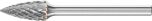 Miniature Burr SPG 3mm Shank - Pointed Tree SPG 0613/3 C3 PLUS