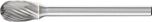 Miniature Burr TRE 3mm Shank - Oval Shape TRE 0610/3 C5