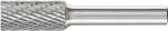 Cylindrical Burr ZYA 1/4" Shank SA-4 ZYA 1020/6.35 TOUGH