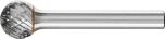 Ball Shape Burr KUD 1/4" Shank SD-5 KUD 1210/6.35 TOUGH