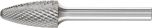 Tree Radius Burr RBF 1/4" Shank SF-5 RBF 1225/6.35 TOUGH