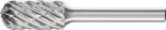 Cylindrical Radius Burr WRC 1/4" Shank SC-3 WRC 9.5x19x6.35 STEEL