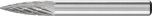 Pointed Tree Burr SPG 1/4" Shank SG-1 SPG 6.35x15.9x6.35 C3 PLUS