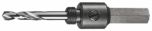 Bi-Metal Hole Saw Arbor LSS 1 - 9.53mm - 3/8" HEX SHANK 1/2" - 20UNF Suits LS14-30mm