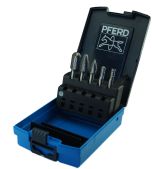 5pc Burr Set 1/4" Shank - Tungsten Carbide - Premium