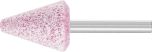 A Shape 1/4" Shank Aluminium Oxide - Pink - O Hardness A2 6.3 AR 30 O 5 V