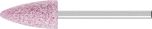 B Shape 3mm Shank Aluminium Oxide - Pink - O Hardness B52 3 AR 46 O 5 V