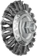 Flared Cup Brush - Twist Knot COMBITWIST STEEL Wire KBG 10013/M14 CT ST 0.50