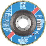 POLIVLIES Surface Conditioning Flap Disc PVL 115 A Medium - Maroon
