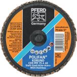 COMBIDISC Mini POLIFAN - Aluminium Oxide - Type CDR-PFF 75 A 40