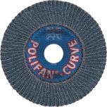 POLIFAN Flap Disc SGP Zirconia - STEEL / INOX PFR 125 Z 40 SGP-CURVE L