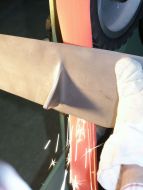 Linishing Belt - Full Ceramic with Top Size - Premium - 75 x 2000 XKX 120 Grit