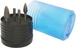 4pc Burr Set 1/4" Shank - Tungsten Carbide - MX NCC General Purpose